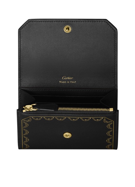 Cartier Guirlande de Cartier mini portemonnee van kalfsleer CRL3001712 - detail 3 zwart