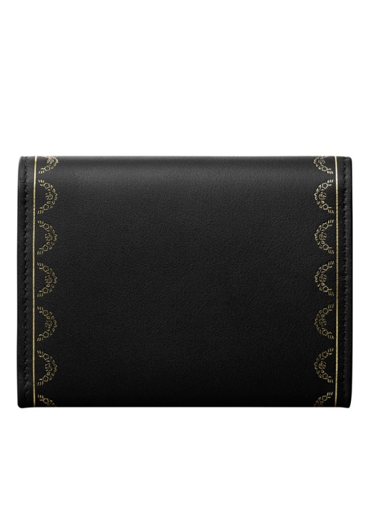 Cartier Guirlande de Cartier mini portemonnee van kalfsleer CRL3001712 - voorkant 2 zwart