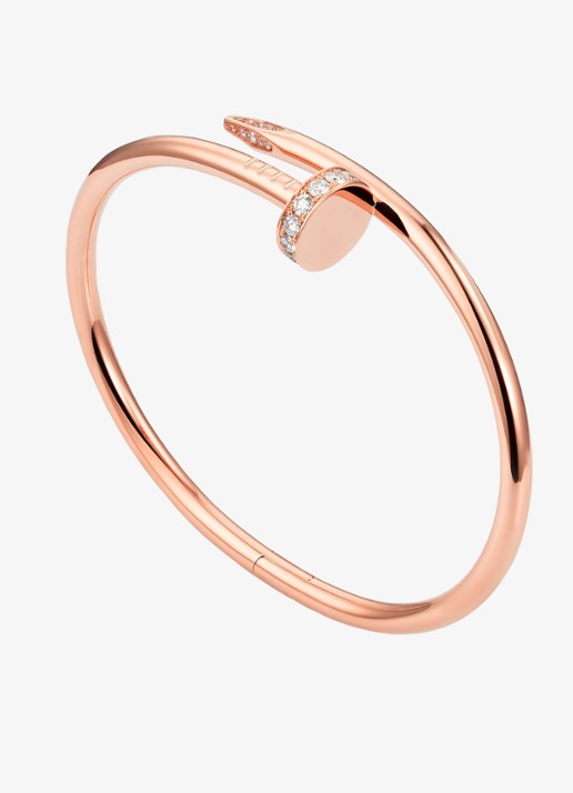 Cartier Juste un Clou armband van 18 karaat roségoud met 0.58 ct diamant CRB60485