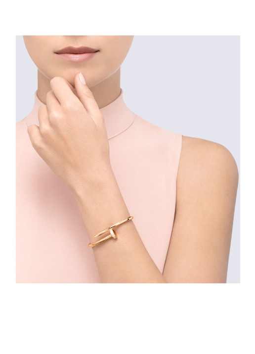 Cartier Juste un Clou armband van 18k geelgoud met diamanten CRB6048600 - detail 2 geelgoud