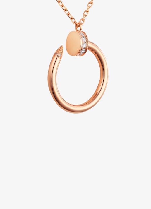 Cartier Juste un Clou ketting van 18 karaat roségoud met 0.12 diamant CRB7224887 - detail 3 roségoud