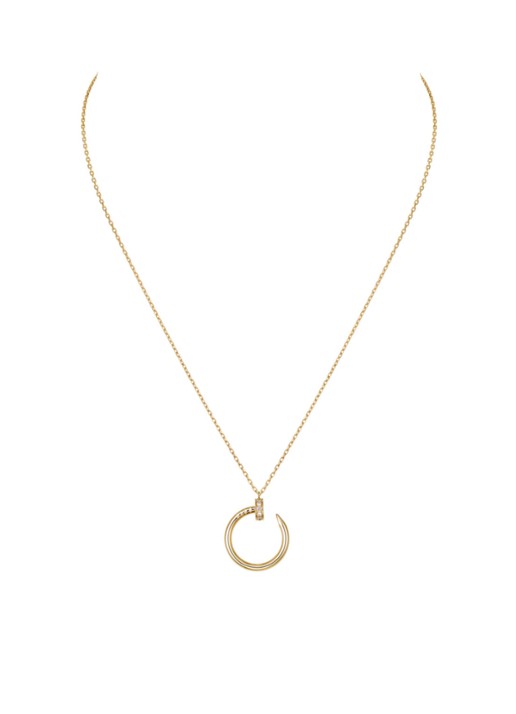 Cartier Juste un Clou ketting van 18k geelgoud met 36 diamanten CRB7224511 - detail 3 geelgoud