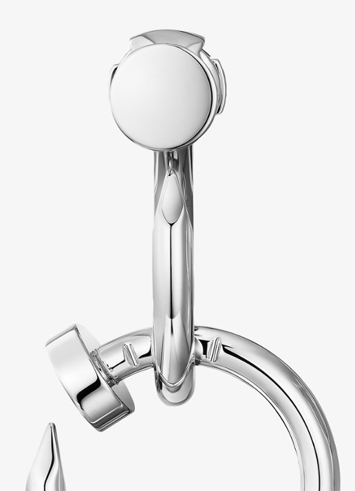 Cartier Juste un Clou oorstekers van 18 karaat witgoud CRB8301529 - detail 4 witgoud