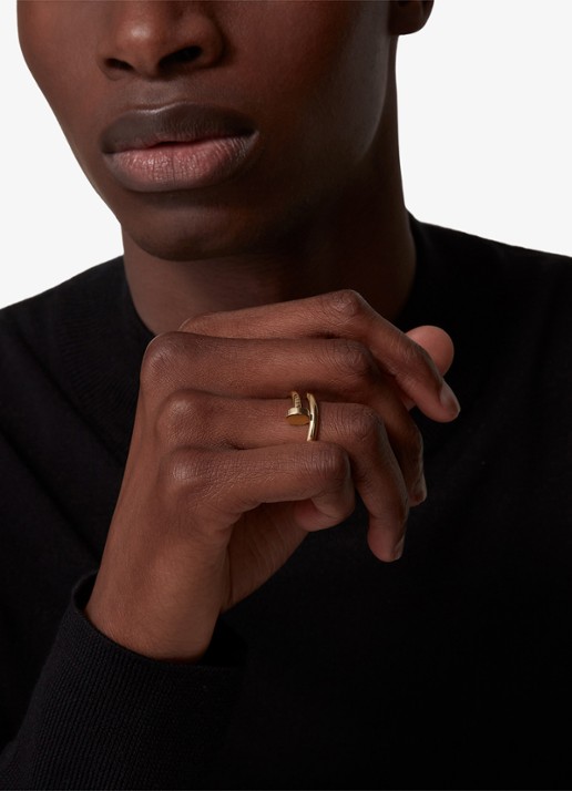 Cartier Juste un Clou ring van 18 karaat geelgoud CRB4092600 - achterkant 6 geelgoud