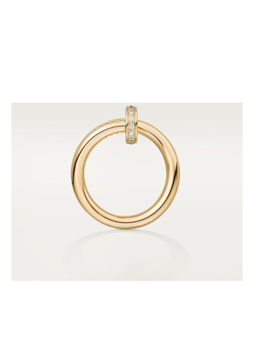 Cartier Juste un Clou ring van 18 karaat geelgoud met 22 briljant geslepen diamanten CRB4216900 - detail 3 geelgoud