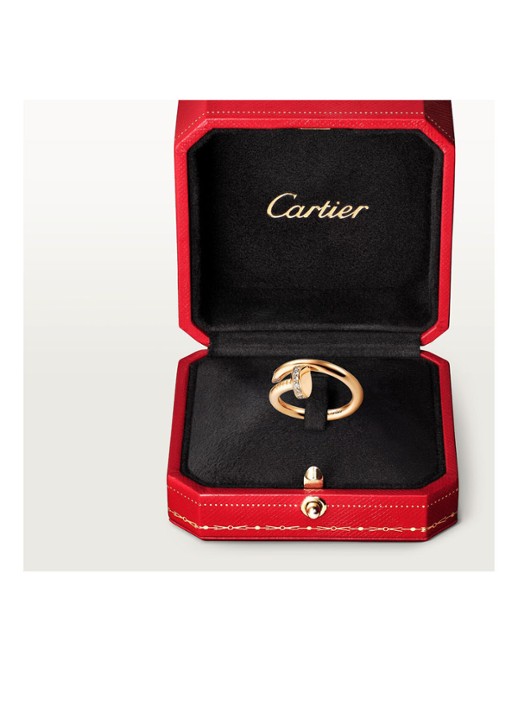 Cartier Juste un Clou ring van 18 karaat geelgoud met 22 briljant geslepen diamanten CRB4216900 - detail 7 geelgoud