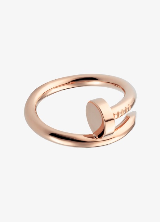 Cartier Juste un Clou ring van 18 karaat roségoud CRB40925 - detail roségoud