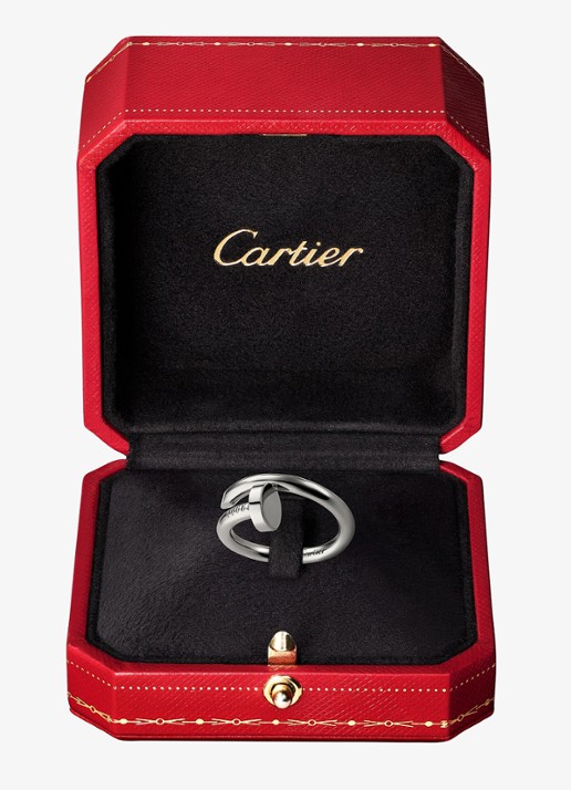 Cartier Juste un Clou ring van 18 karaat witgoud CRB40992 - detail 5 witgoud