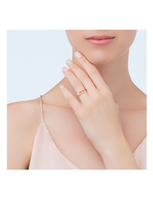 Cartier Juste un Clou small ring van 18k roségoud CRB4225800 - detail 2 roségoud