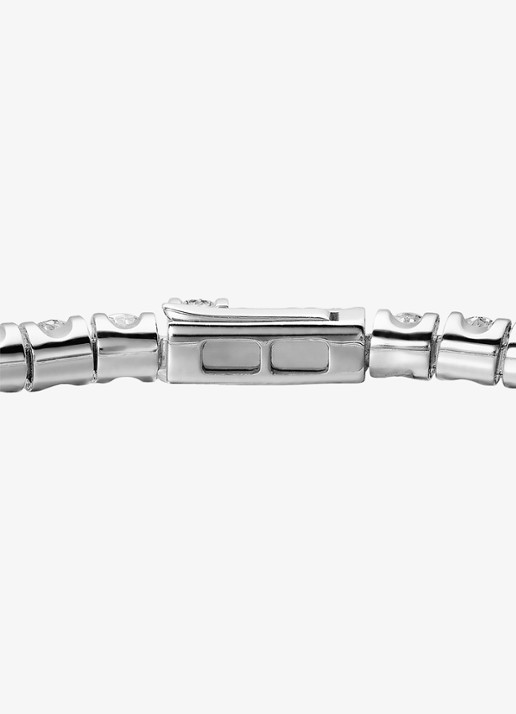 Cartier Lignes Essentielles armband van 18 karaat witgoud met 4.68 ct diamant CRN6708017  - detail 2 witgoud