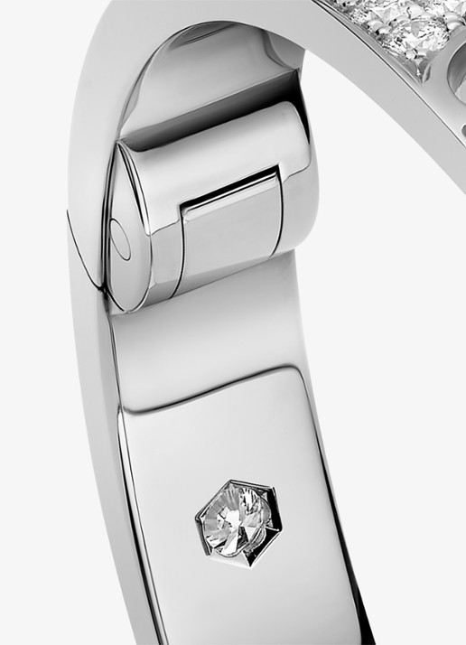Cartier LOVE armband, klassiek model van 18 karaat witgoud met 4.04 ct diamant CRN6727417 - detail 6 witgoud