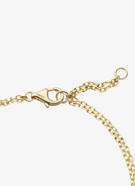 Cartier LOVE armband, van 18 karaat geelgoud met 0.03 ct diamant CRB6038300 - detail 5 geelgoud