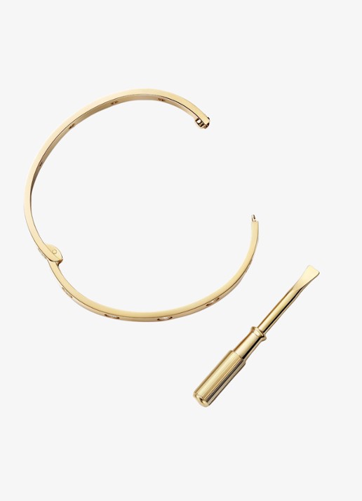 Cartier LOVE armband van 18 karaat geelgoud met 10 diamanten CRB6082415 - detail 5 geelgoud
