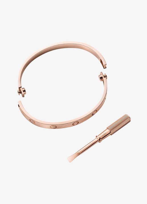Cartier LOVE armband van 18 karaat roségoud CRB60799 - detail 5 roségoud