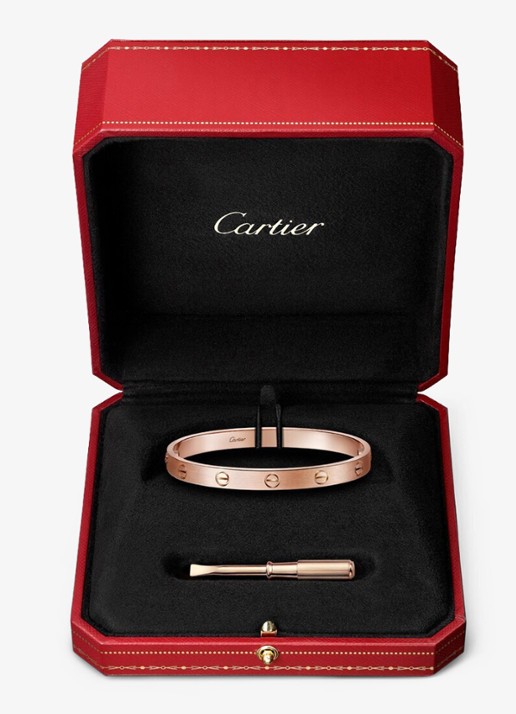 Cartier LOVE armband van 18 karaat roségoud CRB60799 - detail 7 roségoud