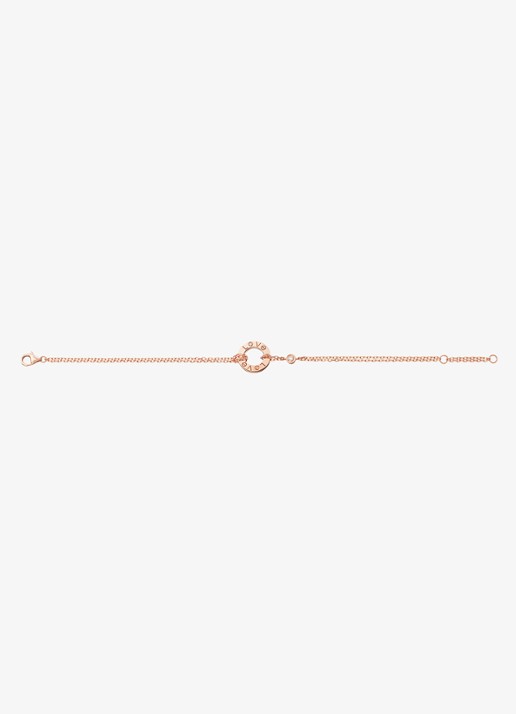 Cartier LOVE armband, van 18 karaat roségoud met 0.03 ct diamant CRB6063600 - achterkant 8 roségoud