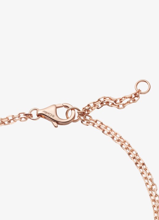 Cartier LOVE armband, van 18 karaat roségoud met 0.03 ct diamant CRB6063600 - detail 6 roségoud