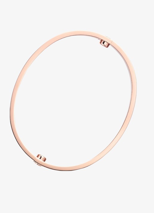 Cartier LOVE armband van 18 karaat roségoud met 4 diamanten CRB60800 - detail 4 roségoud