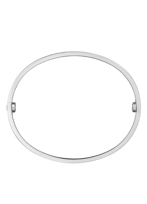 Cartier LOVE armband van 18 karaat witgoud CRB6067600 - detail witgoud
