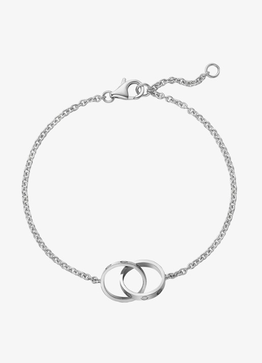 Cartier LOVE armband van 18 karaat witgoud CRB6091200 - achterkant witgoud