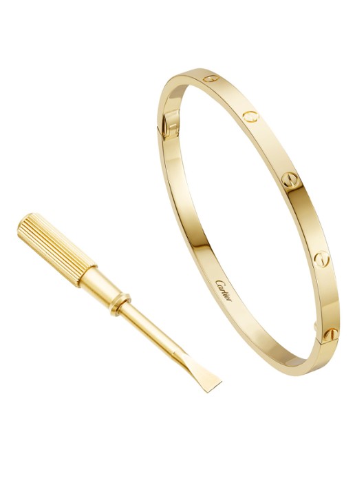 Cartier Love armband van 18k geelgoud CRB6047500 - voorkant 5 geelgoud