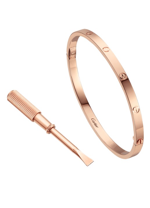 Cartier Love armband van 18k roségoud CRB6047300 - voorkant 7 roségoud