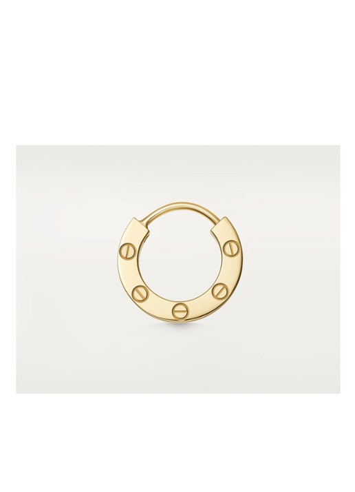 Cartier LOVE enkele oorbel van 18 karaat geelgoud CRB8301423