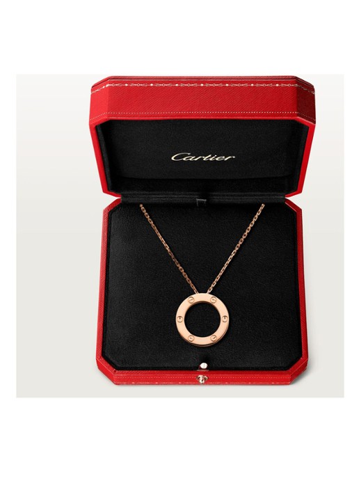 Cartier LOVE ketting van 18 karaat roségoud CRB7014400 - detail 7 roségoud