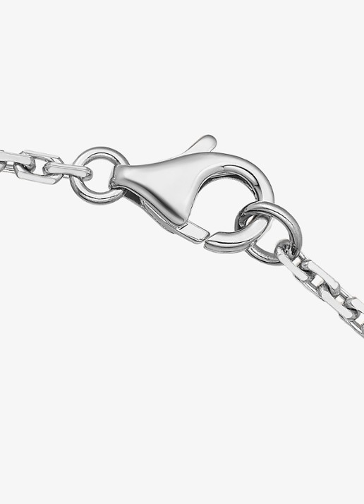 Cartier LOVE ketting van 18 karaat witgoud met 0.22 ct diamant CRB7013700 - detail 5 witgoud