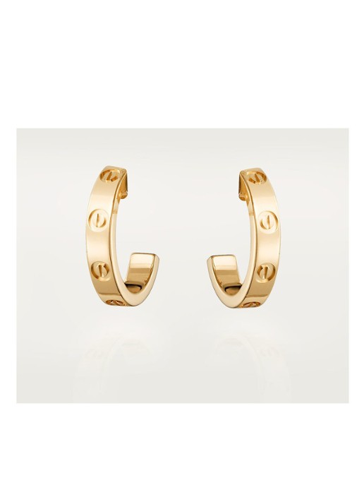 Cartier LOVE oorbellen van 18 karaat geelgoud CRB8028800
