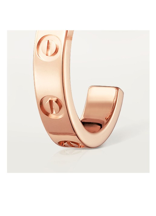 Cartier Love oorbellen van 18 karaat roségoud CRB8029000 - voorkant 2 roségoud