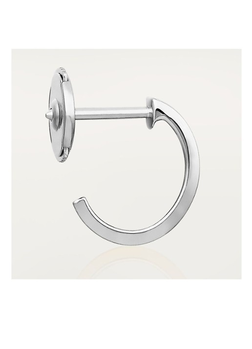 Cartier LOVE oorbellen van 18 karaat witgoud CRB8028900 - detail 4 witgoud