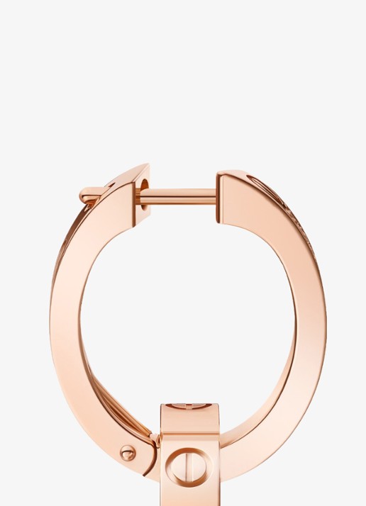 Cartier LOVE oorringen van 18 karaat roségoud CRB8301498 - detail 3 roségoud