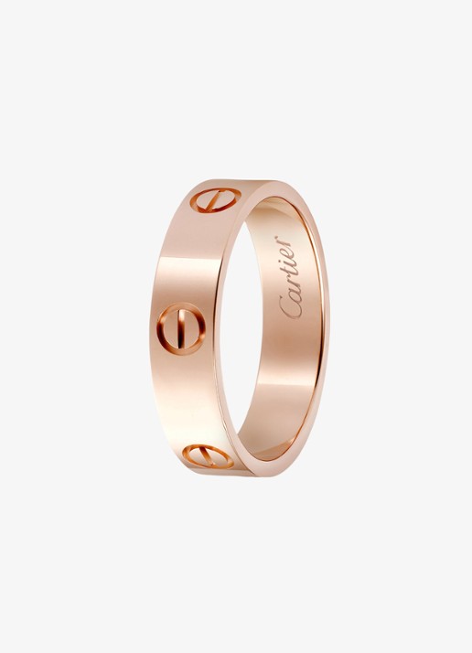 Cartier LOVE ring, klassiek model van 18 karaat roségoud CRB40848 - detail 2 roségoud