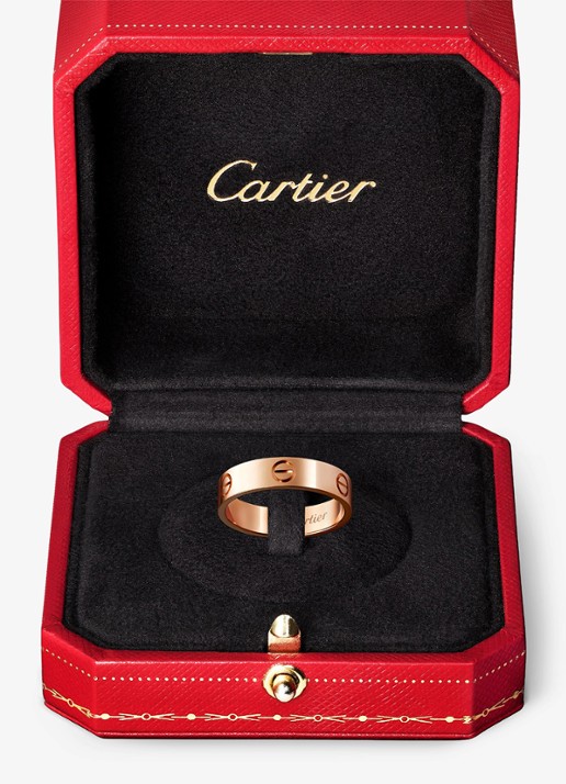 Cartier LOVE ring, klassiek model van 18 karaat roségoud CRB40848 - detail 6 roségoud
