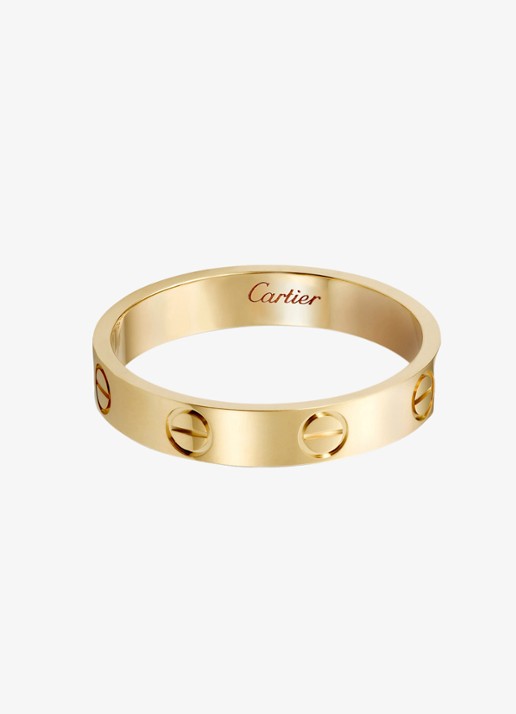 Cartier LOVE ring, klein model van 18 karaat geelgoud CRB40850 - voorkant 7 geelgoud