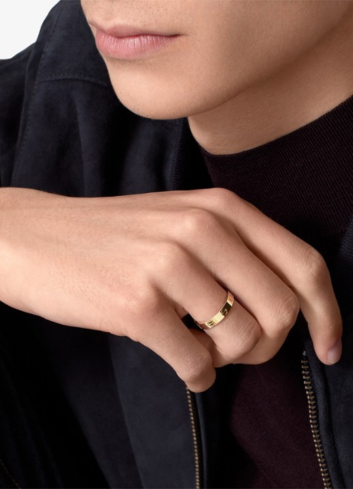 Cartier LOVE ring, klein model van 18 karaat geelgoud CRB40850 - voorkant 8 geelgoud