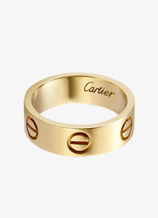Cartier Love ring van 18 karaat geelgoud CRB4084600 - voorkant geelgoud