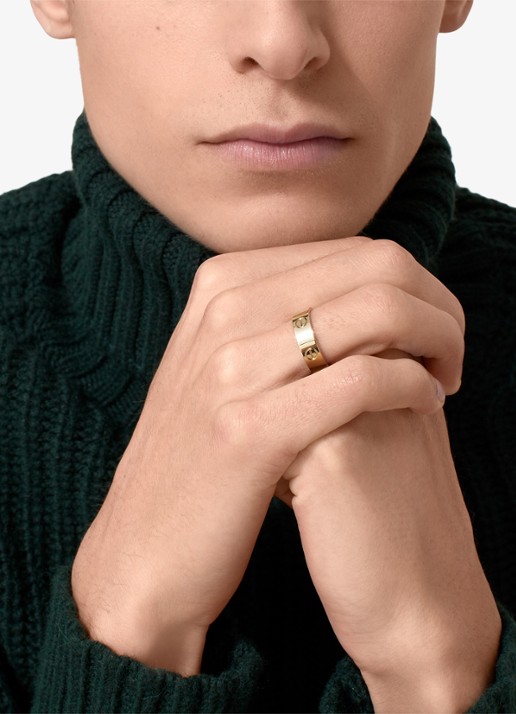 Cartier Love ring van 18 karaat geelgoud CRB4084600 - voorkant 2 geelgoud