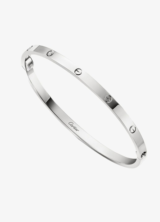Cartier LOVE Small armband van 18 karaat witgoud CRB6079215 - detail 4 witgoud