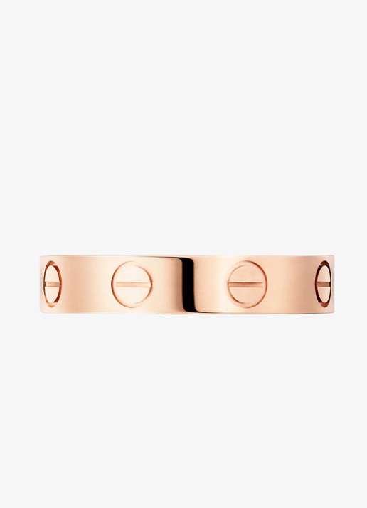 Cartier LOVE trouwring, klein model van 18 karaat roségoud CRB4085200 - detail 5 roségoud