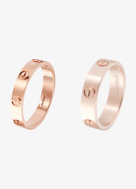 Cartier LOVE trouwring, klein model van 18 karaat roségoud CRB4085200 - detail 6 roségoud