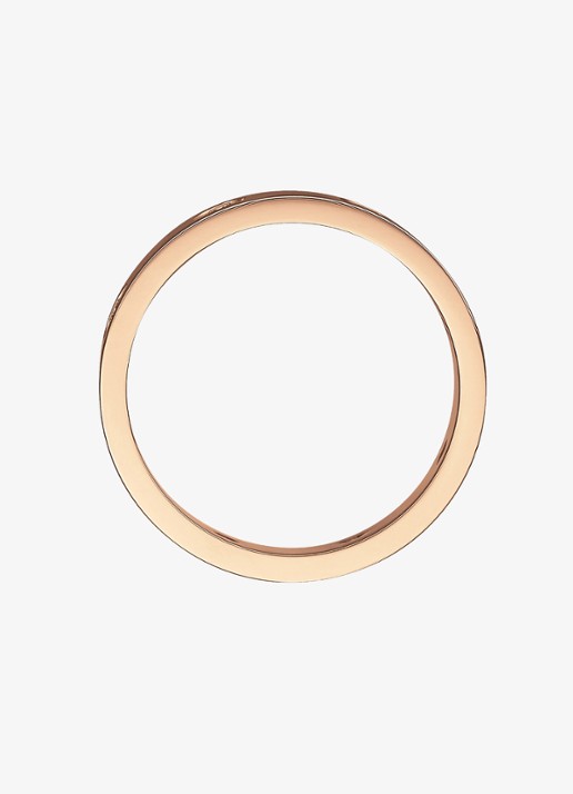 Cartier LOVE trouwring, klein model van 18 karaat roségoud met 0.19 ct diamant CRB4050800 - detail 3 roségoud