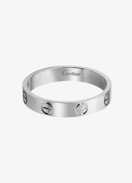 Cartier Love trouwring van platina CRB4085363