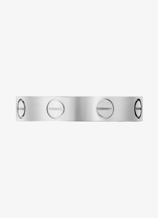 Cartier Love trouwring van platina CRB4085363 - detail 5 zilver