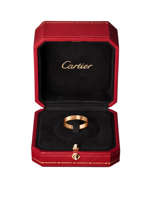 Cartier Love Wedding band ring van 18 karaat roségoud CRB4085200 - detail 3 roségoud