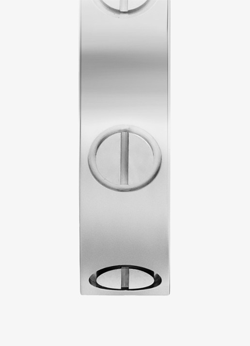 Cartier #LOVE# wedding band - detail 6 zilver