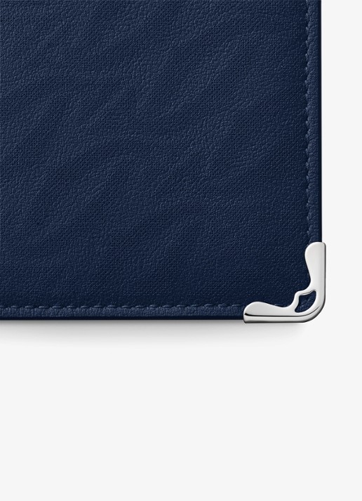 Cartier Must de Cartier pasjeshouder van kalfsleer CRL3002481 - detail blauw