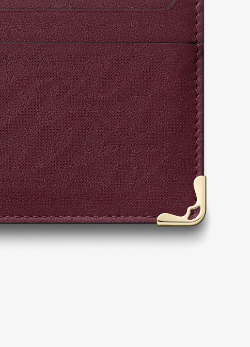 Cartier Must de Cartier pasjeshouder van kalfsleer CRL3002522 - detail 2 bordeauxrood