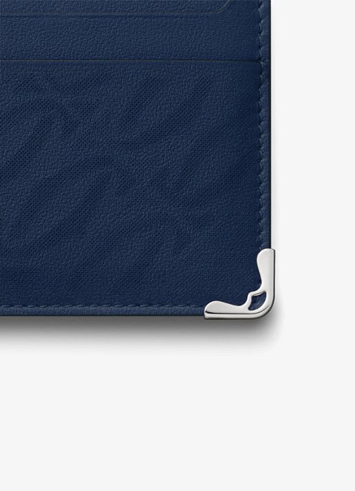 Cartier Must de Cartier pasjeshouder van kalfsleer CRL3002523 - detail 2 donkerblauw